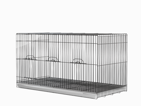 Large Birdcage 01 3D Модель