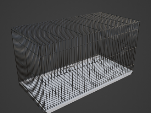 Large Birdcage 01 3D Модель