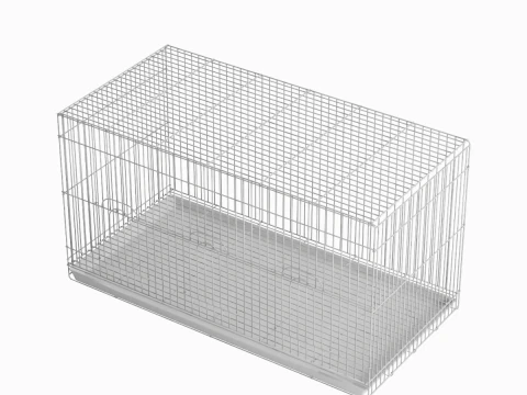 Grote Vogelkooi 02 3D Model