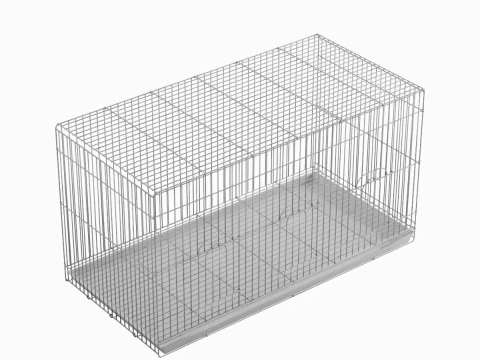 Large Birdcage 02 3D Model