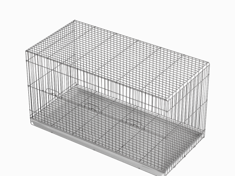 Large Birdcage 03 3Dモデル