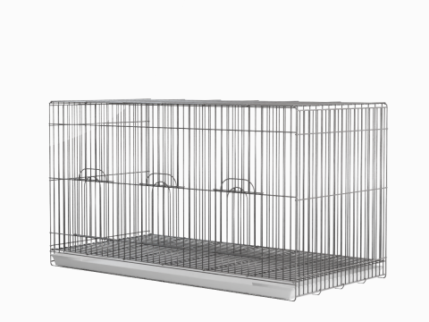 Large Birdcage 03 Modello 3D