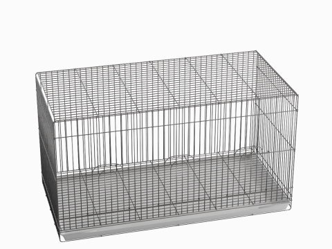 Large Birdcage 03 Modello 3D
