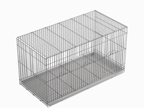 Large Birdcage 03 Modello 3D