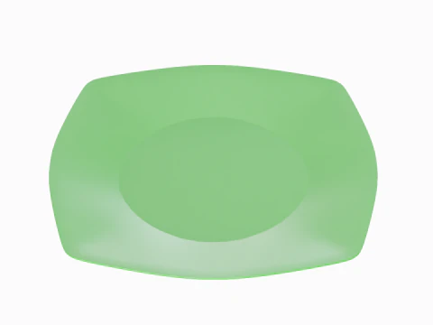 Disposable Plastic Plate A 03 3D Model