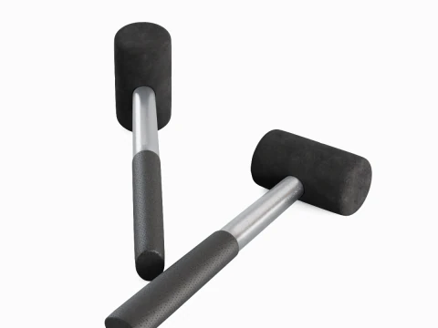 Rubber Mallet B 01 3D Model
