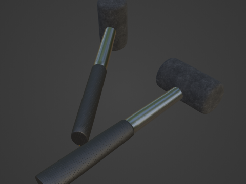 Rubber Mallet B 01 Modelo 3D