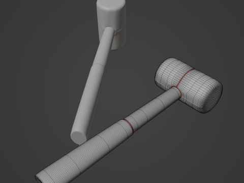 Rubber Mallet B 01 Modelo 3D