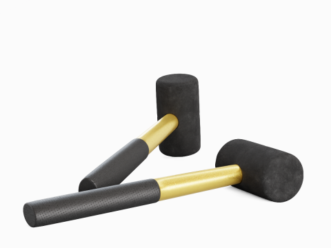 Rubber Mallet B 02 Modelo 3D