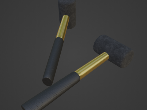 Rubber Mallet B 02 Modelo 3D