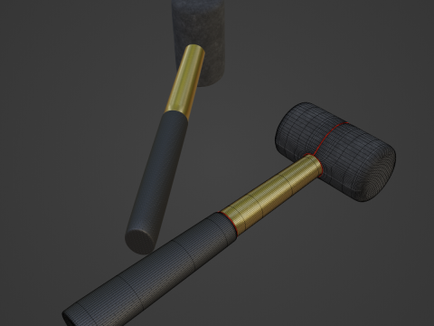 Rubber Mallet B 02 Modelo 3D
