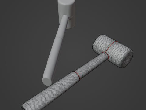 Rubber Mallet B 02 Modelo 3D