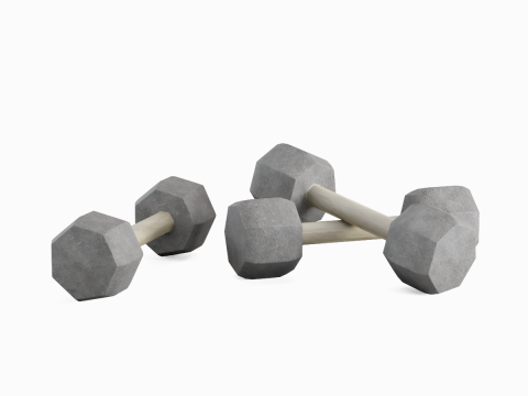 Concrete Dumbell 03 3Dモデル