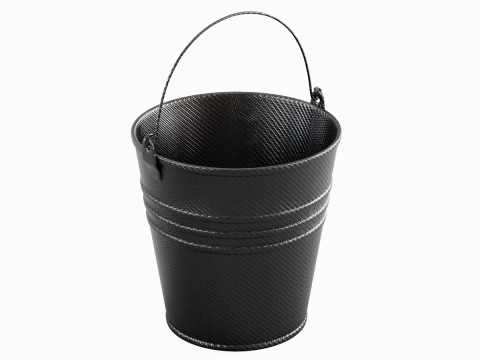 Carbon Fiber Steel Bucket 3Dモデル