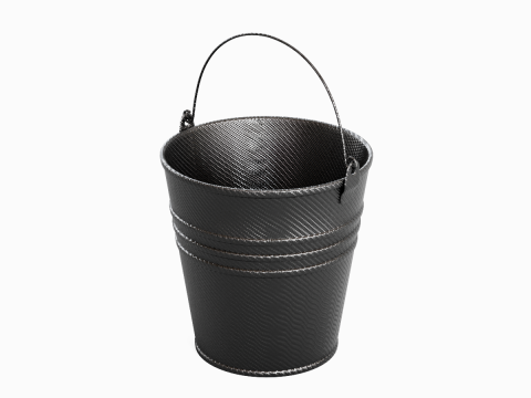 Carbon Fiber Steel Bucket 3D 모델