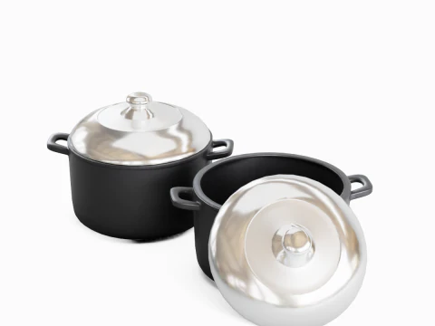 Cookware 01 3D Model