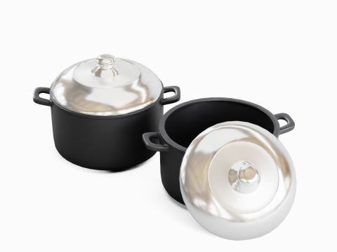 Cookware 01 Modèle 3D