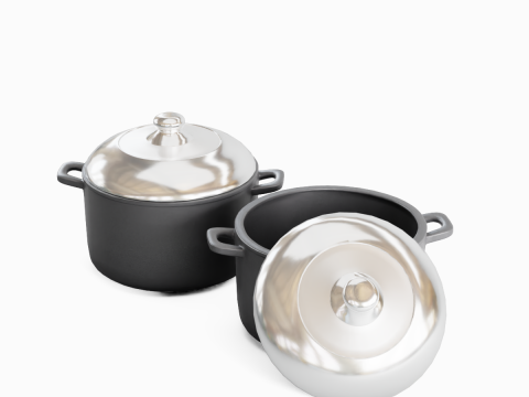 Cookware 02 Modèle 3D