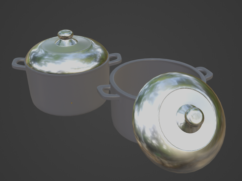 Cookware 02 Modèle 3D