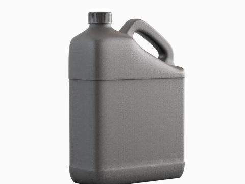 Grainy Plastic Canister 06 3D मॉडल