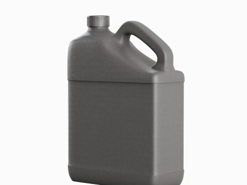 Grainy Plastic Canister 06 3D मॉडल