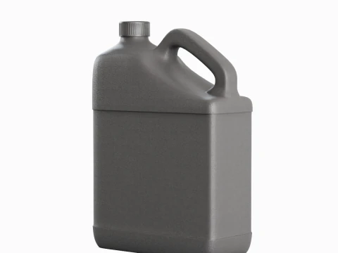 Grainy Plastic Canister 06 3D Model