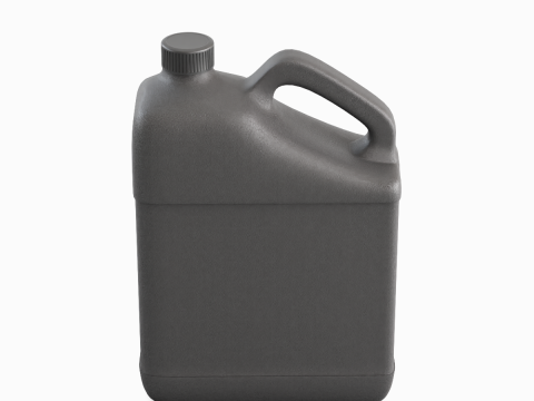 Grainy Plastic Canister 06 3D मॉडल