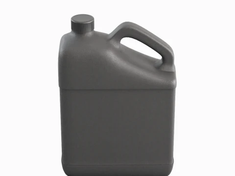 Grainy Plastic Canister 06 3D Model