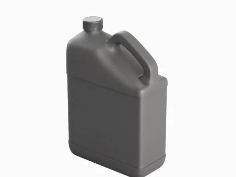 Grainy Plastic Canister 06 3D Model