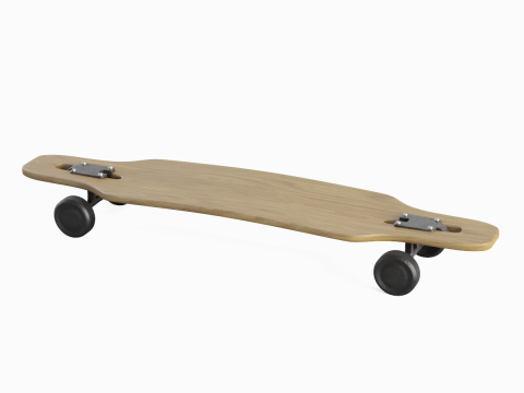 Longboard 01 3Dモデル