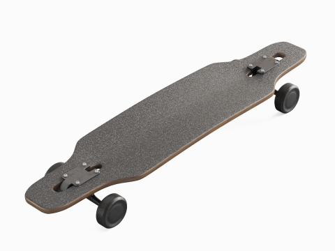 Longboard 03 3Dモデル