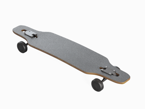 Longboard 03 3D Model