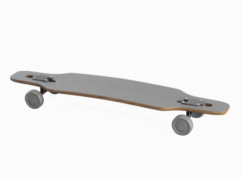 Longboard 04 Model 3D