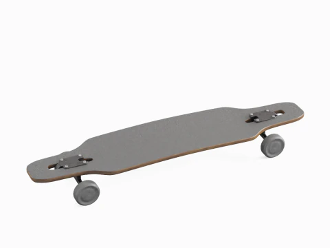 Longboard 04 Model 3D
