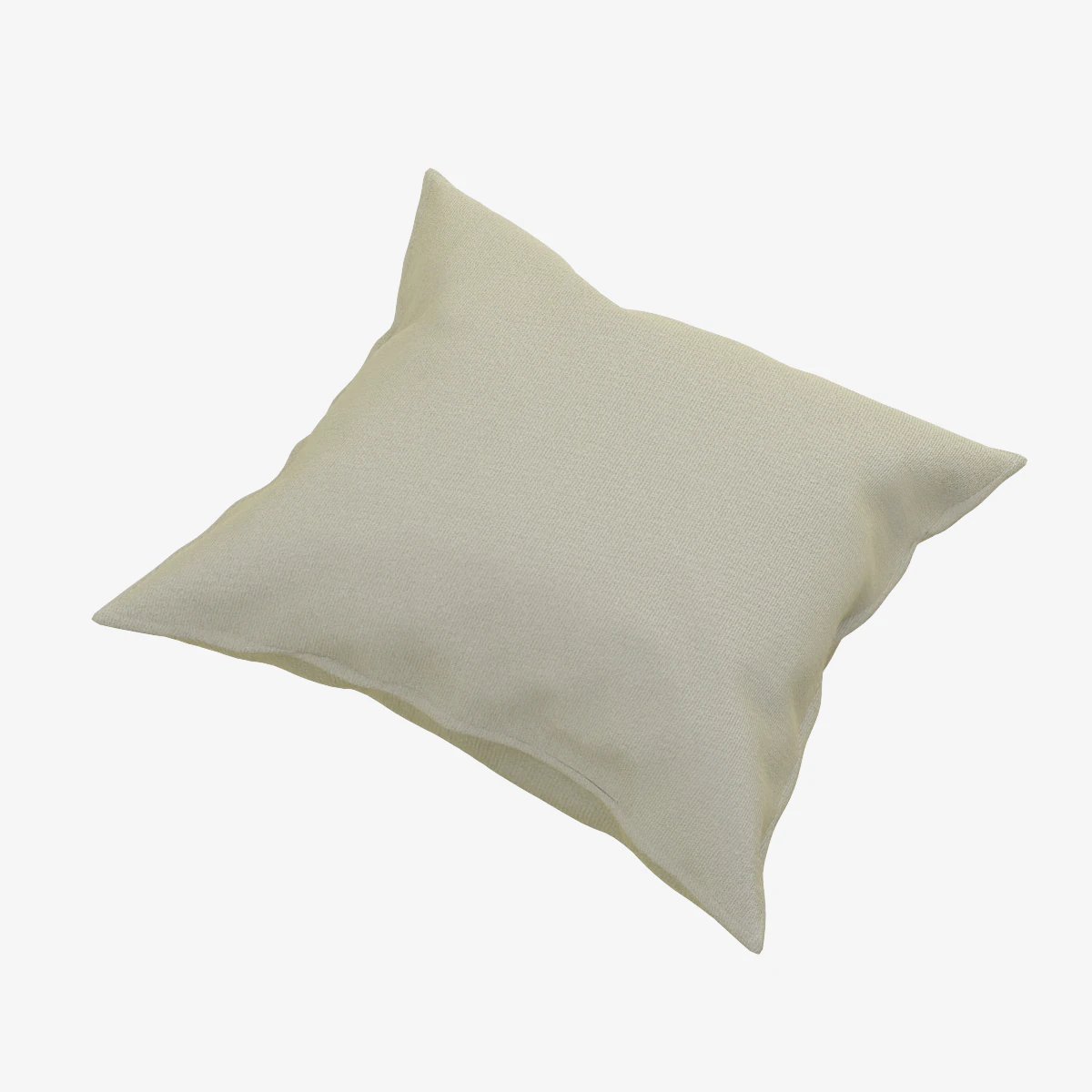 Fabric Pillow 01 3D Model .c4d .max .obj .3ds .fbx .stl .blend