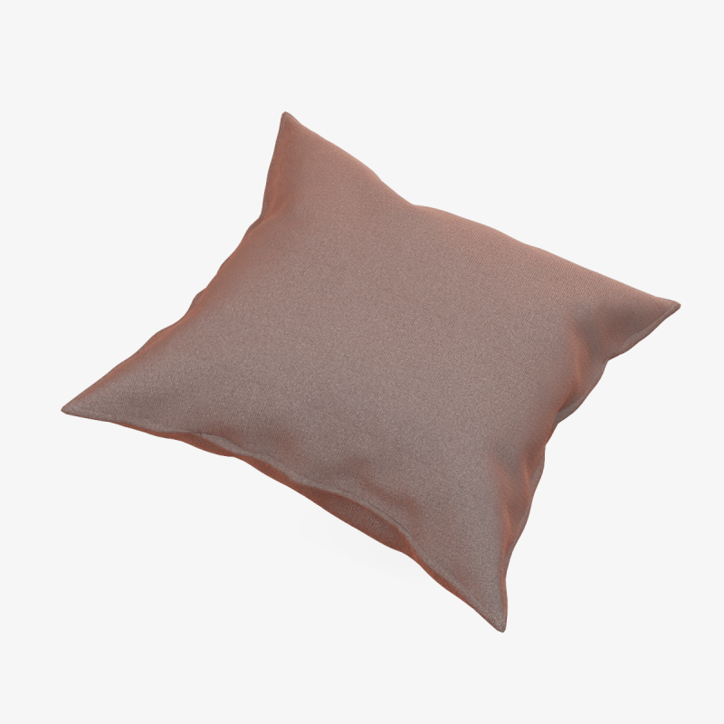 Fabric Pillow 02 3D Model .c4d .max .obj .3ds .fbx .stl .blend
