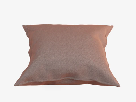 ファブリックピロー02 3Dモデル