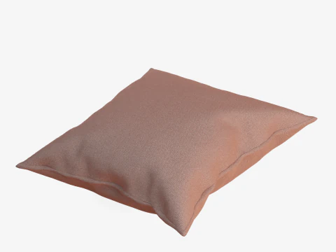 ファブリックピロー02 3Dモデル