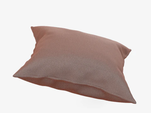 ファブリックピロー02 3Dモデル