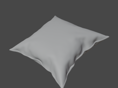 Fabric Pillow 03 3D Model