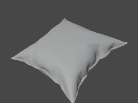 Fabric Pillow 03 3D Model