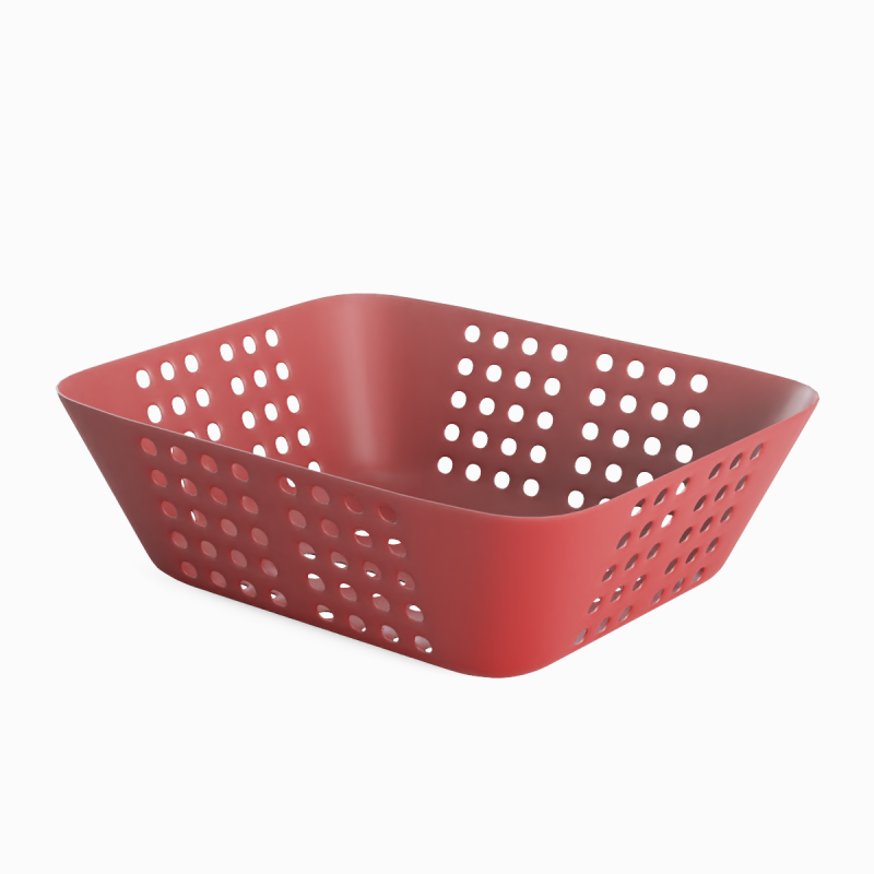 Plastic Basket 04 Model 3D .c4d .max .obj .3ds .fbx .stl .blend