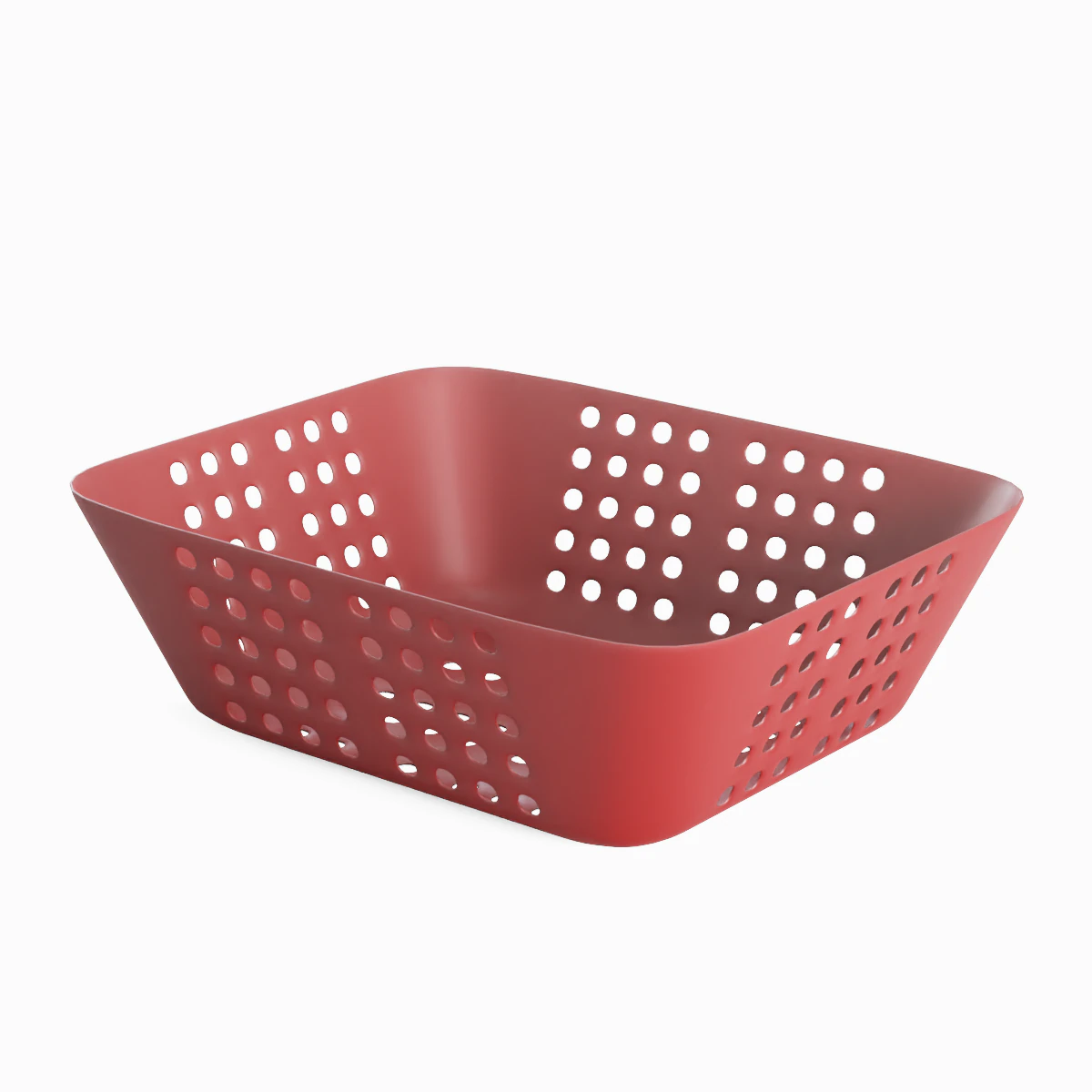 Plastic Basket 04 3D Model .c4d .max .obj .3ds .fbx .stl .blend 