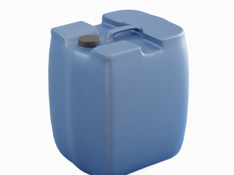 Plastic Canister B 01 3Dモデル