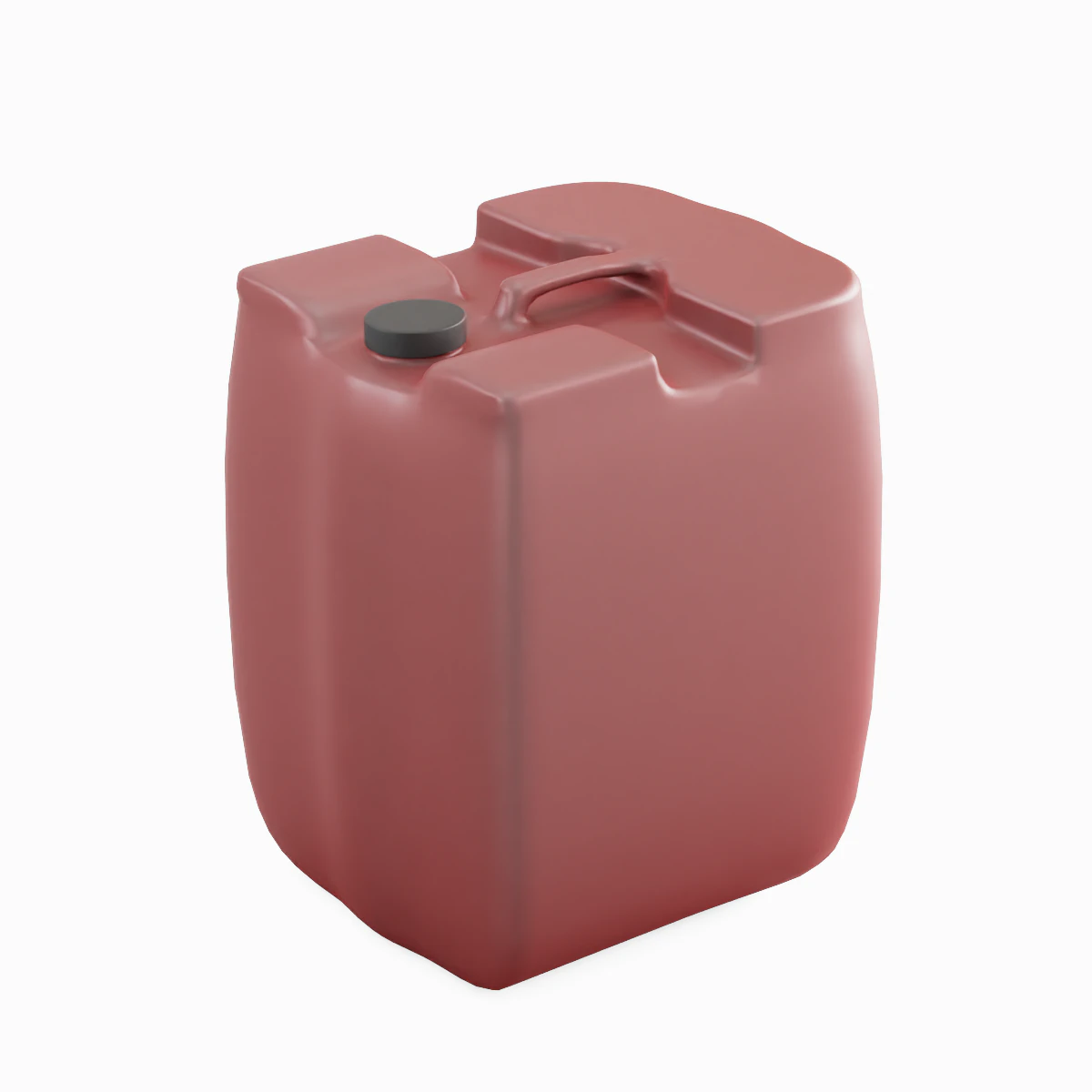 Plastic Canister B 02 3D Model .c4d .max .obj .3ds .fbx .stl .blend 