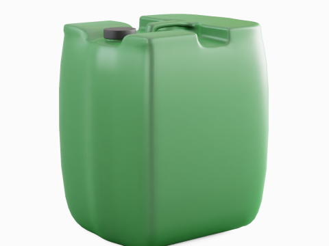 Plastic Canister B 03 3D 모델