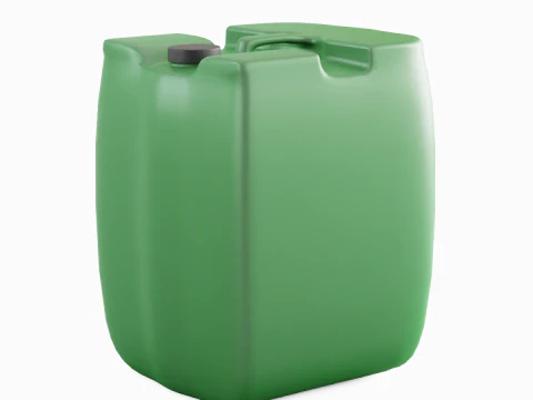 Plastic Canister B 03 3D Model