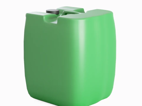 Plastic Canister B 03 3D Model