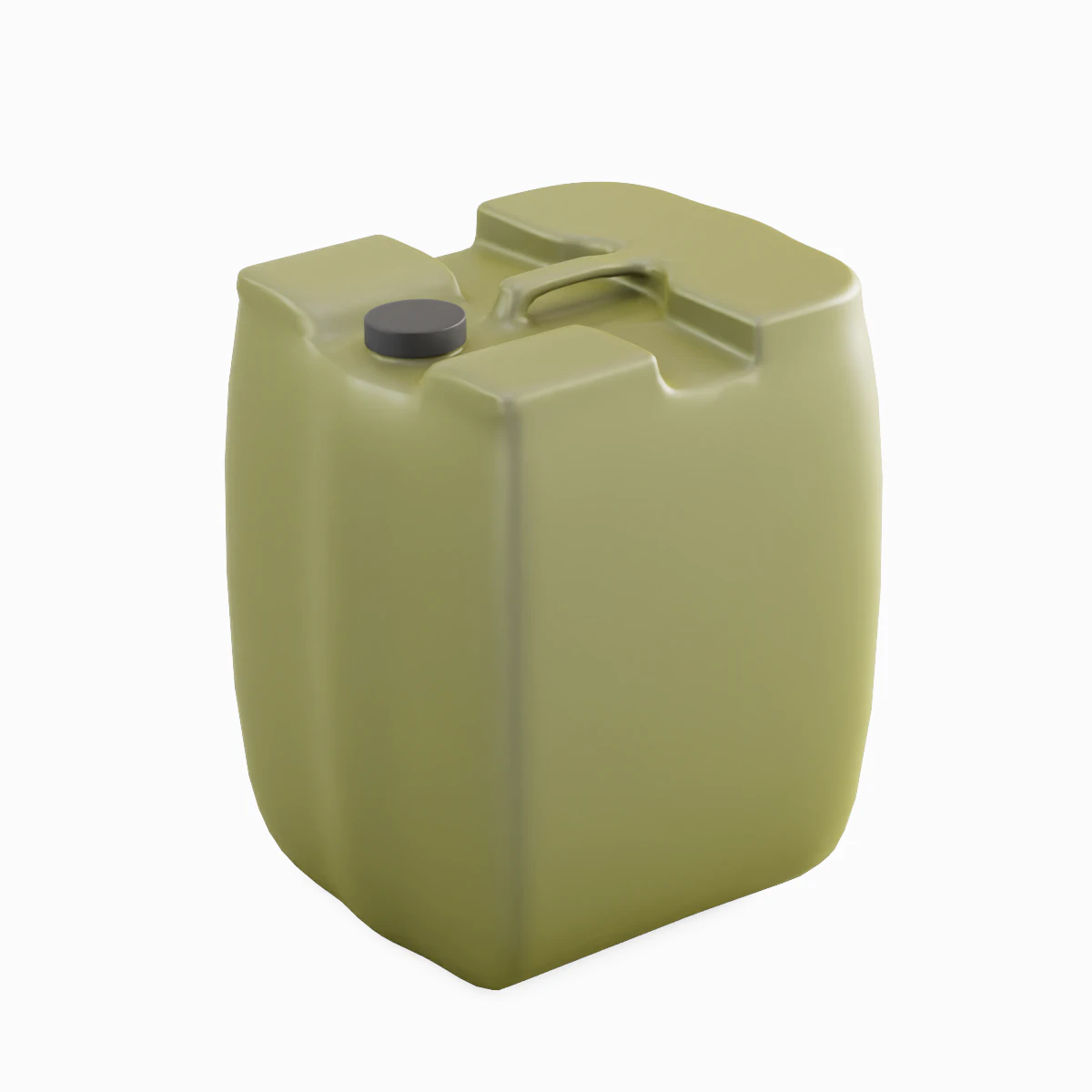 Plastic Canister B 04 3D Model .c4d .max .obj .3ds .fbx .stl .blend