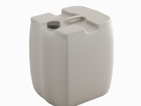 Plastic Canister B 05 3Dモデル
